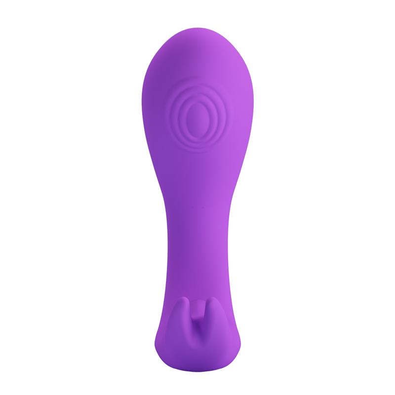 PRETTYLOVE - IDABELLE ESTIMULADOR CON VIBRACIÓN Y PULSACIÓN CONTROL REMOTO