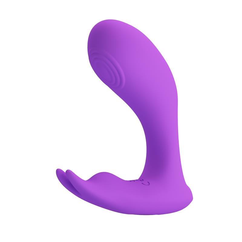 PRETTYLOVE - IDABELLE ESTIMULADOR CON VIBRACIÓN Y PULSACIÓN CONTROL REMOTO