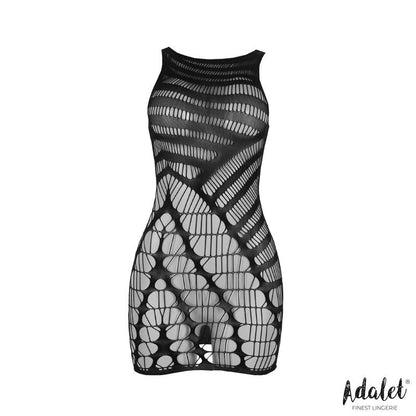 ADALET LINGERIE - ILONA BODYSTOCKING DE REJILLA PATRÓN VERTICAL
