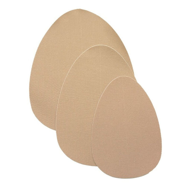 BYE-BRA - BREAST ENHANCER + 3 PAIRS OF BEIGE SATIN D/F CUP