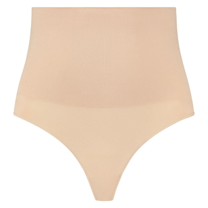 BYE-BRA - FAJA SIN COSTURAS ESTILO TANGA BEIGE