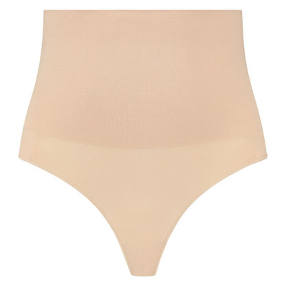 BYE-BRA - FAJA SIN COSTURAS ESTILO TANGA BEIGE TALLA XL