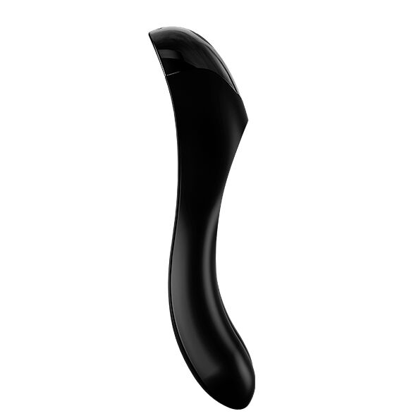 SATISFYER - CANDY CANE BLACK FINGER VIBRATOR