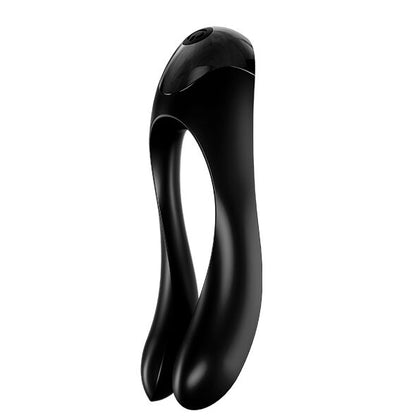 SATISFYER - CANDY CANE BLACK FINGER VIBRATOR