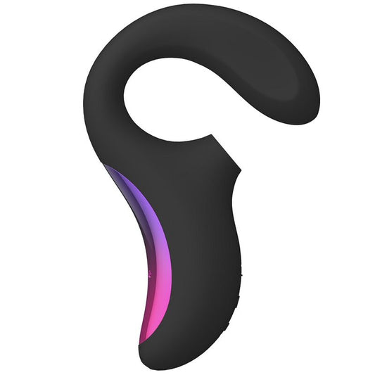 LELO - ENIGMA DOUBLE STIMULATION SUCTION MASSAGER BLACK