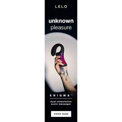 LELO - ENIGMA DOBLE ESTIMULACIÓN SUCCION MASAJEADOR MORADO