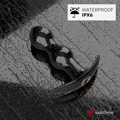 AMBIGUO - WATCHME REMOTE CONTROL PLUG ANAL VIBRATOR TIBERIO