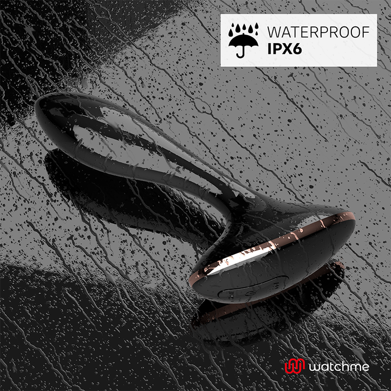 AMBIGUO - WATCHME REMOTE CONTROL VIBRATOR ANAL PLUG VERNET