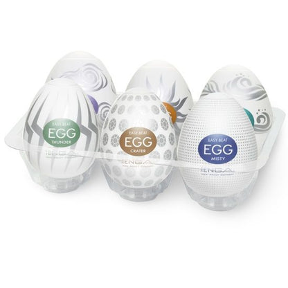 TENGA - MASTURBATOR EGG MODELL II PACK 6 ENHETER