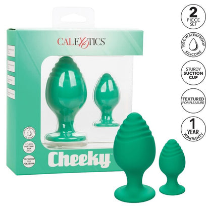 CALEXOTICS - CHEEKY GREEN ANAL PLUGS
