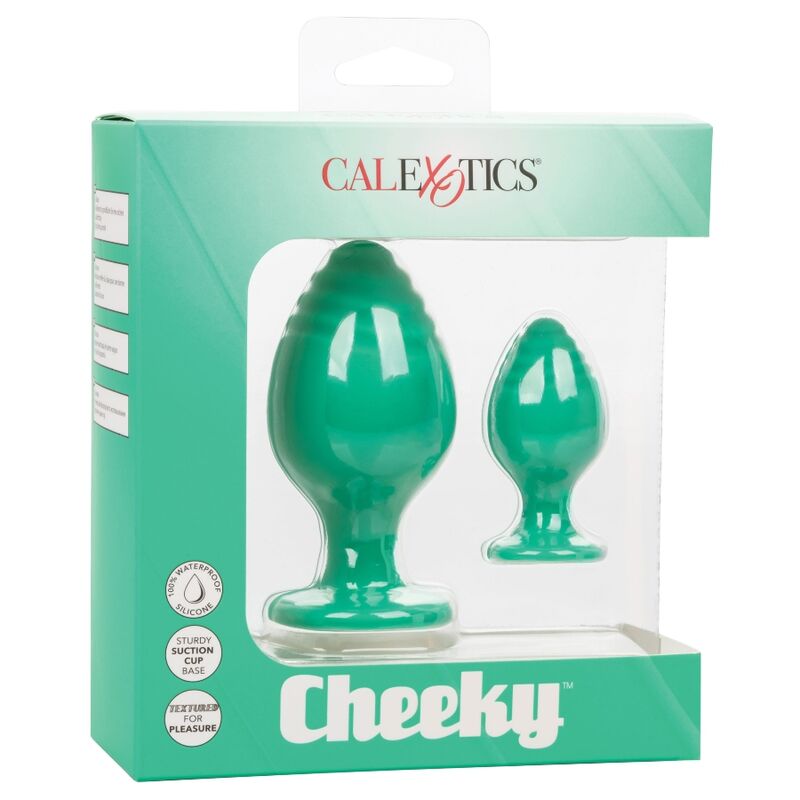 CALEXOTICS - CHEEKY GREEN ANAL PLUGS