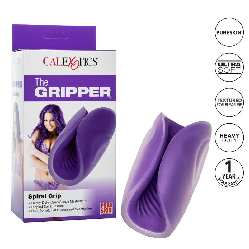 CALEXOTICS - SPIRAL GRIP MASTURBADOR TEXTURAT