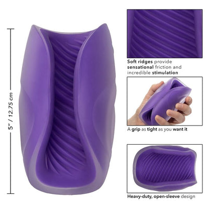 CALIFORNIA EXOTICS - SPIRAL GRIP TEXTURED MASTURBATOR