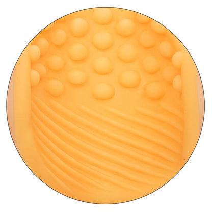 Calexòtics: adherència de perles Texture Masturbator Orange
