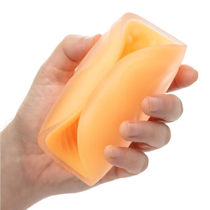 Calexòtics: adherència de perles Texture Masturbator Orange