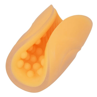 Calexòtics: adherència de perles Texture Masturbator Orange