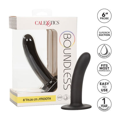 CALEXOTICS - BOUNDLESS SMOOTH DILDO 15.25 CM HARNESS COMPATIBLE