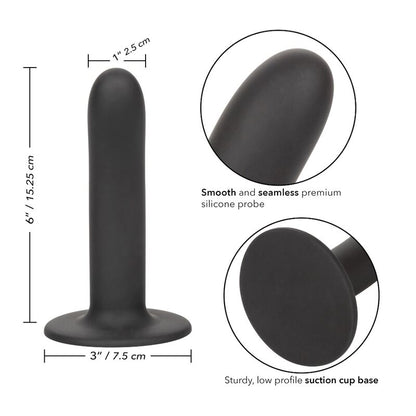CALEXOTICS - BOUNDLESS SMOOTH DILDO 15.25 CM HARNESS COMPATIBLE