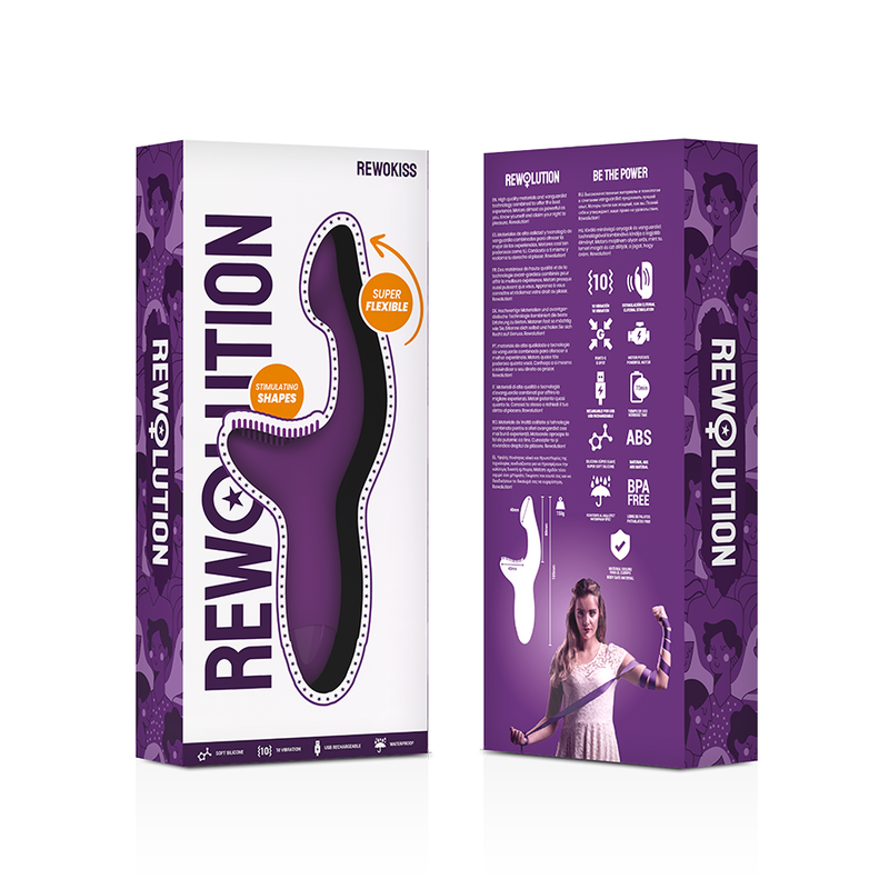 REWOLUTION - REWOKISS A-SPOT STIMULATING VIBRATOR