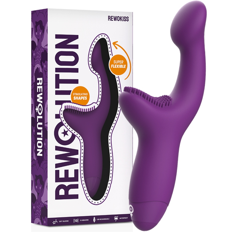 REWOLUTION - REWOKISS A-SPOT STIMULATING VIBRATOR