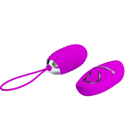 PRETTY LOVE - JOANNA VIBRATING EGG WITH REMOTE CONTROL AND 12 MODES