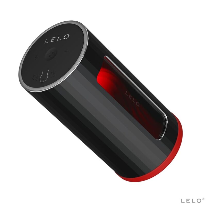 LELO - F1S V2 MASTURBATOR MED SDK-TEKNIK RÖD - SVART