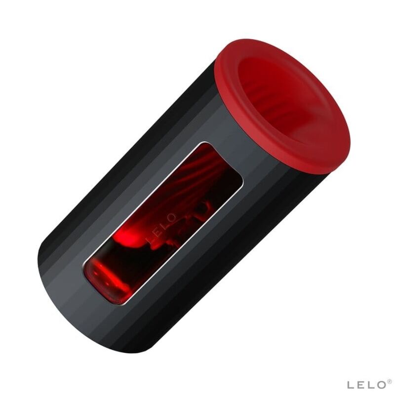 LELO - F1S V2 MASTURBADOR AMB TECNOLOGIA SDK VERMELL - NEGRE