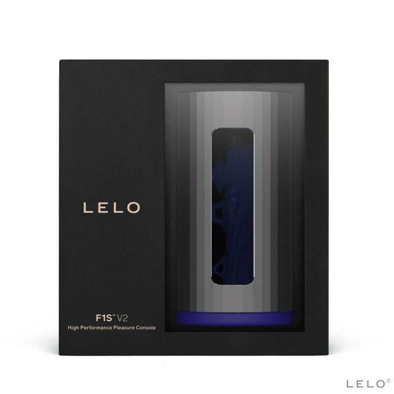 LELO - F1S V2 MASTURBATOR MED BLÅ OCH METAL SDK-TEKNIK