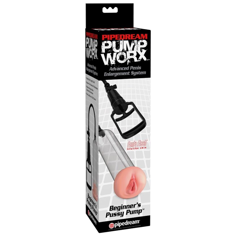 PUMP WORX - ERECTION PUMP WITH VAGINA FOR BEGINNERS