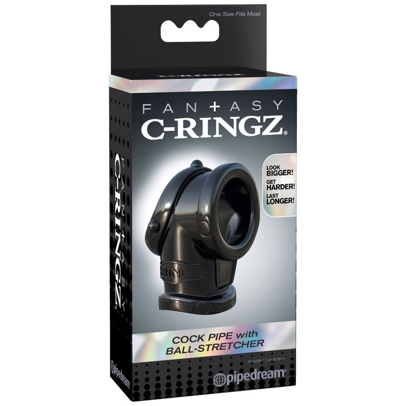 FANTASY C-RINGZ - COCK PIPE MED BALL STRECH