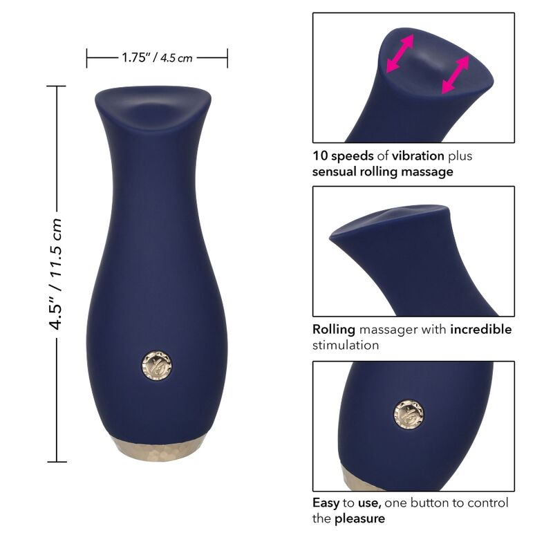 CALEXOTICS - CHIC TULIP BLUE MASSAGER