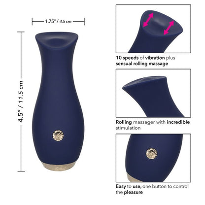 CALEXOTICS - CHIC TULIP BLUE MASSAGER