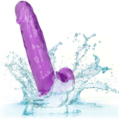 CALEXOTICS - DILDO LILA SIZE QUEEN 15.3 CM