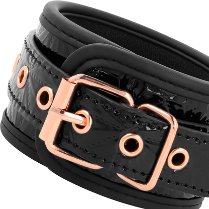 BEGME - BLACK EDITION NEOPRENE-LINED HANDCUFFS