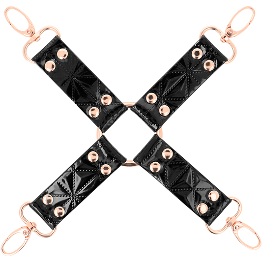 BEGME - BLACK EDITION HOG TIE VEGAN LEATHER