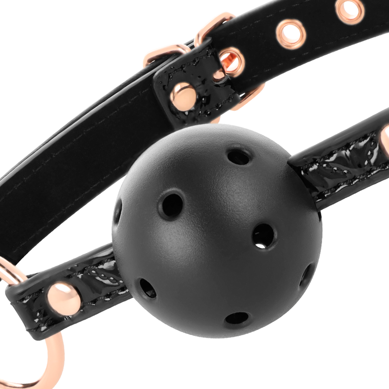BEGME - BLACK EDITION VEGAN LEATHER GAG