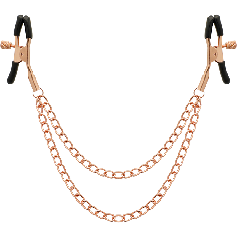 BEGME - BLACK EDITION NIPPLE CLIPS WITH CHAIN