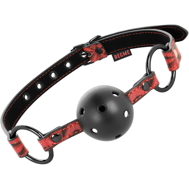 BEGME - RED EDITION VEGAN LEATHER GAG