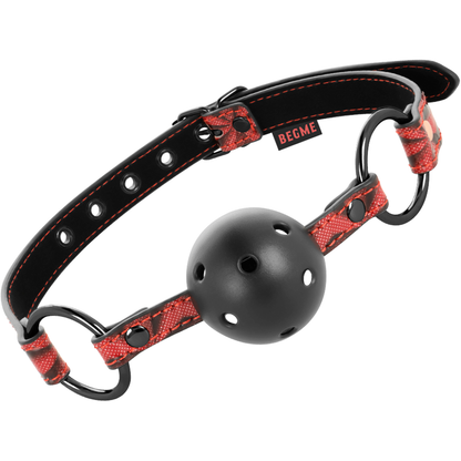 BEGME - RED EDITION VEGAN LEATHER GAG