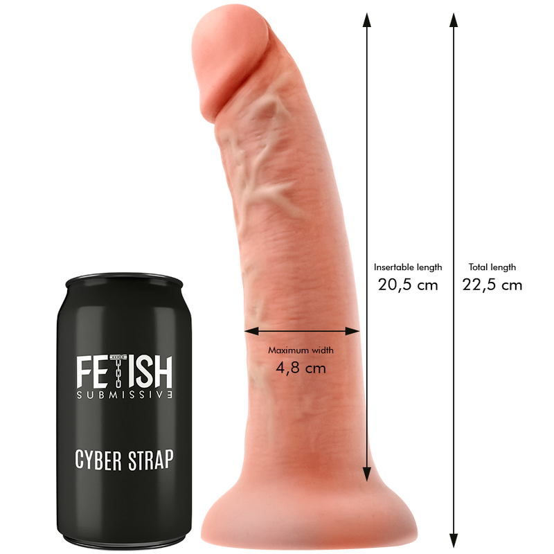 FETISH SUBMISSIVE CYBER STRAP - HARNESS WITH REMOTE CONTROL DILDO WATCHME TECHNOLOGY L