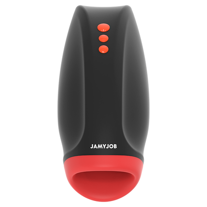 JAMYJOB - NOVAX MASTURBADOR CON VIBRACIÓN Y COMPRESIÓN