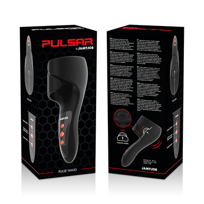 JAMYJOB - PULSAR MASTURBADOR VIBRADOR AJUSTABLE CON GOLPETEO EN GLANDE