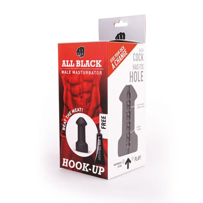 ALL BLACK - HOOK-UP MASTURBADOR