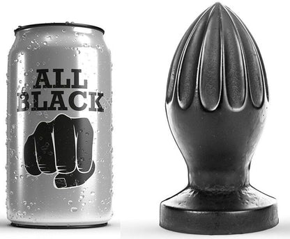 ALL BLACK - ANAL PLUG 12 CM