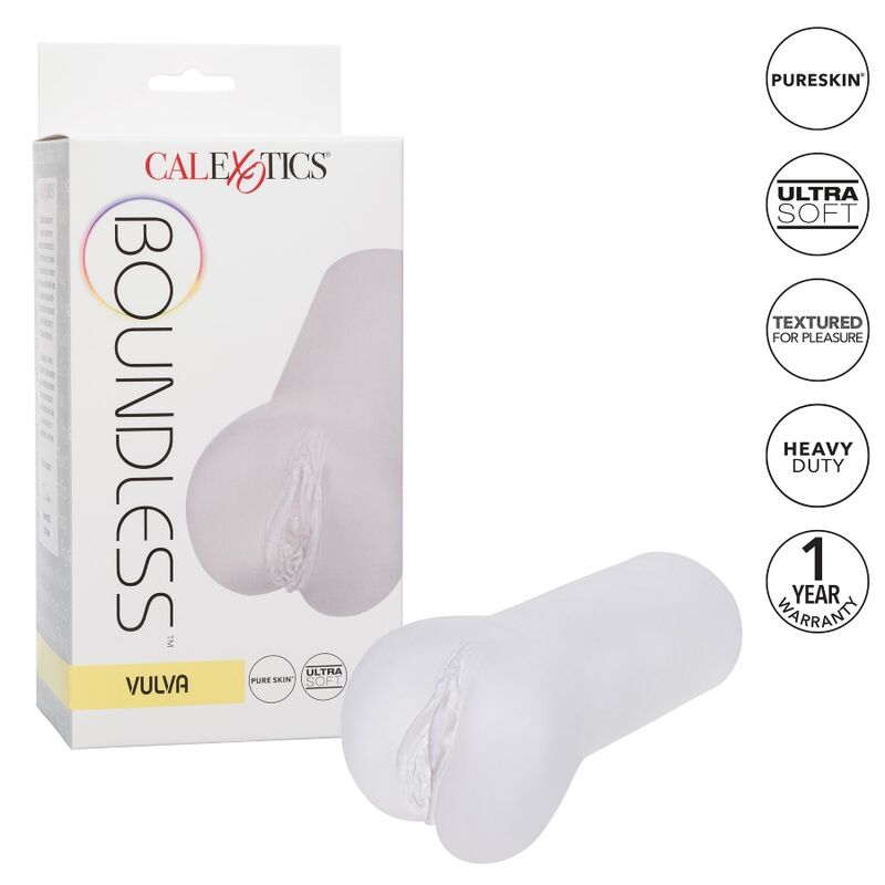 CALEXOTICS - BOUNDLESS VULVA MASTURBADOR TRANSPARENT