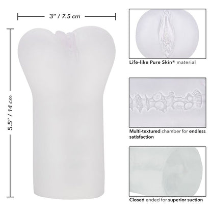 CALEXOTICS - BOUNDLESS VULVA MASTURBADOR TRANSPARENT