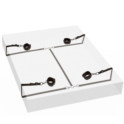 CALEXOTICS - BOUNDLESS RED RESTRAINT BED RESTRAINT SET