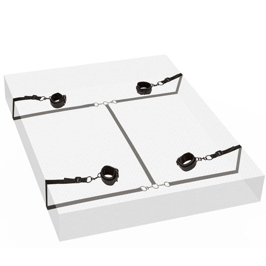CALEXOTICS - BOUNDLESS RED RESTRAINT BED RESTRAINT SET