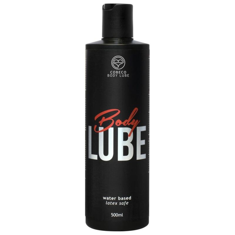 COBECO - BODYLUBE BODY LUBE VATTENBASERAT SMÖRJMIDDEL LATEX SAFE 500 ML