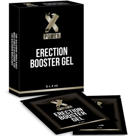 XPOWER - ERECTION BOOSTER ERECTION ENHANCER GEL 6 X 4 ML